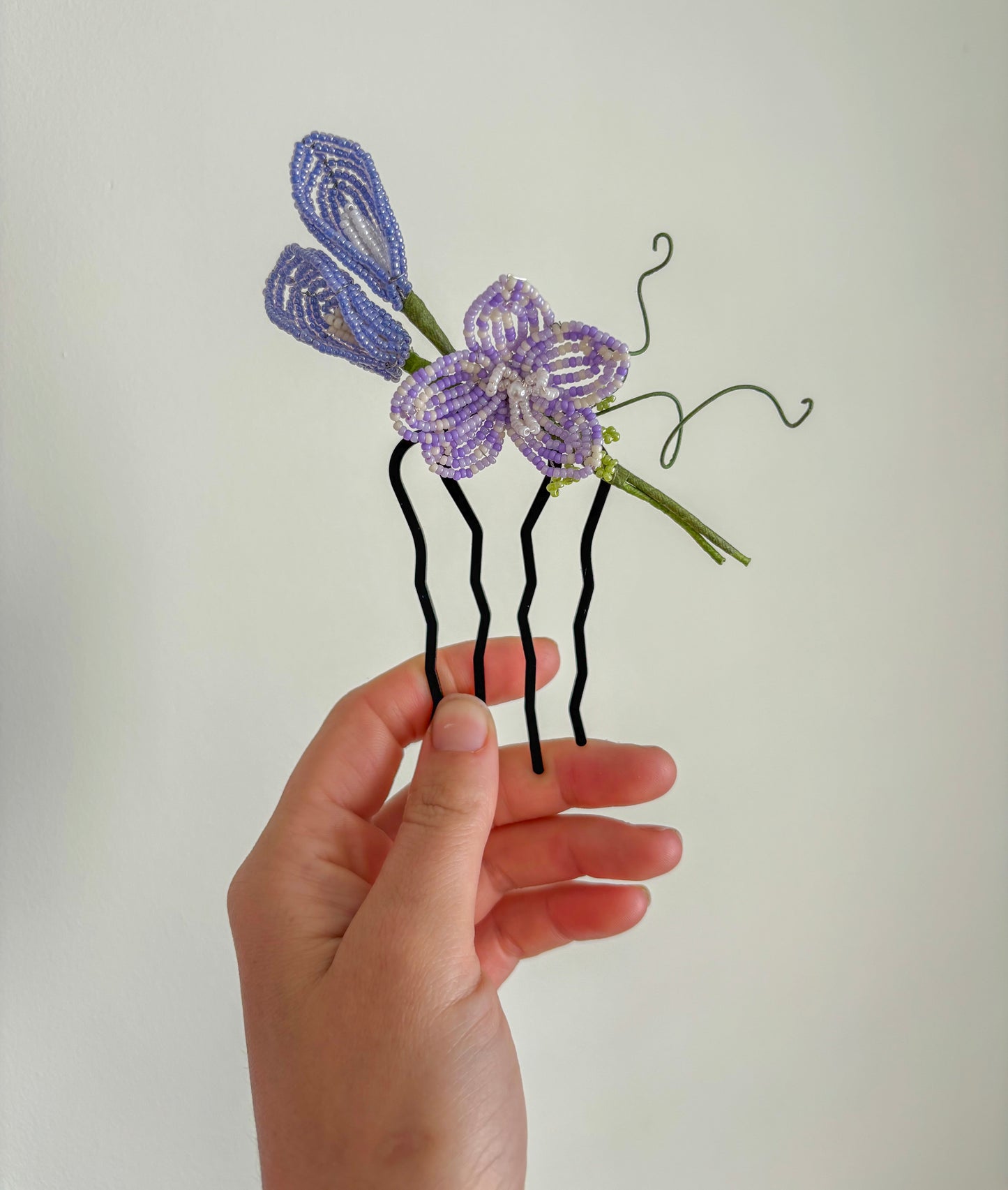 Calla Lilly and Orchid Hair Comb