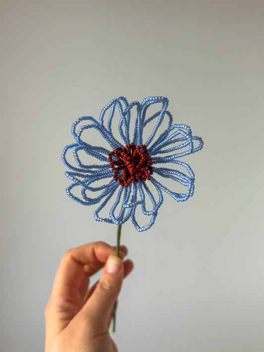Abstract Peonie | Beaded Flower Stem Inspiration